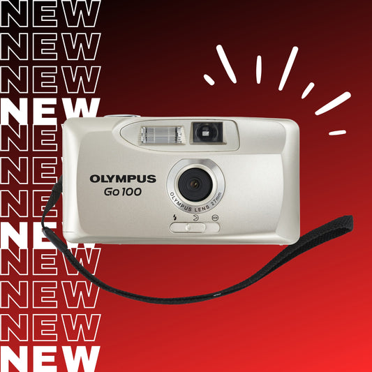 NEW!! Olympus Go 100 Vintage Camera, Point and Shot Camera, Working Film Camera