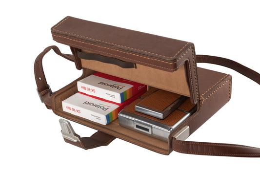Leather Polaroid Camera Bag, Original POLAROID - BAG NR 30