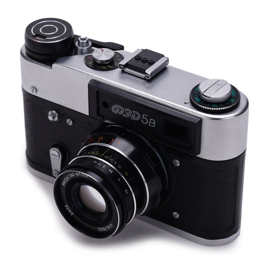 FED-5B(V) - Soviet Russian 35mm Photo Film Camera, Vintage Camera, Photographer gift, Christmas gift