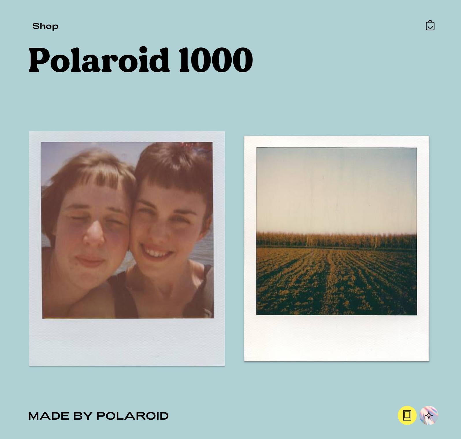 Polaroid SX-70 OneStep Land 1000 - Vintage Instant Film Camera - Classic Polaroid SX-70 - Perfect Gift for Photographers & Collectors - Vintage Polaroid Instant Cameras