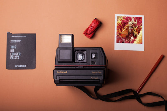 Instant Camera Polaroid Impulse Portait Instant Film Camera - Vintage Polaroid Instant Cameras