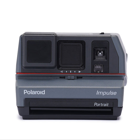 Polaroid Impulse Grey Instant Film Vintage Camera Polaroid 600 Type Film  Polaroid Vintage Camera - Vintage Polaroid Instant Cameras
