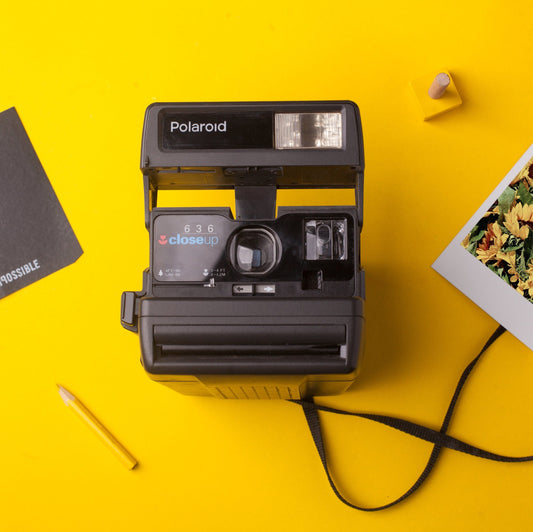 SPRING SALE: Polaroid One Step Close Up 636 Vintage Instant Camera – Capture Memories Instantly! - Vintage Polaroid Instant Cameras