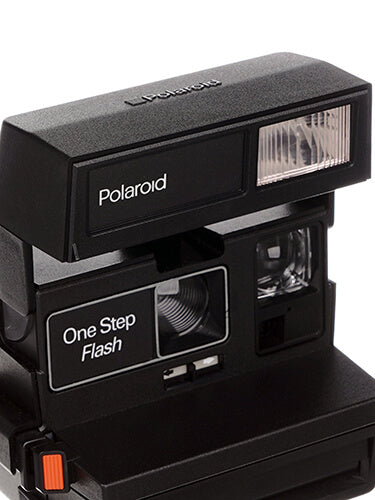 Polaroid Instant Camera One Step 600 Flash Instant Print Camera - 80s 90s Retro Vintage Photography - Vintage Polaroid Instant Cameras