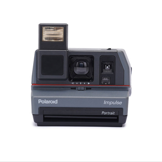 Polaroid Impulse Grey Instant Film Vintage Camera Polaroid 600 Type Film Polaroid Vintage Camera - Vintage Polaroid Instant Cameras