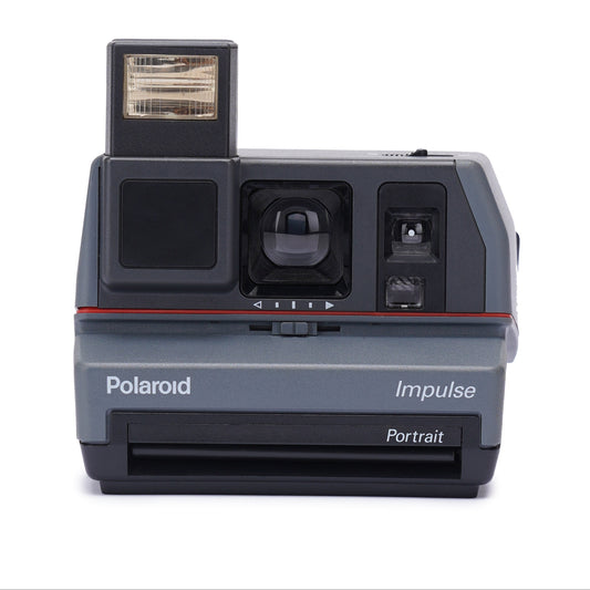 Polaroid Impulse Grey Instant Film Vintage Camera Polaroid 600 Type Film Polaroid Vintage Camera - Vintage Polaroid Instant Cameras