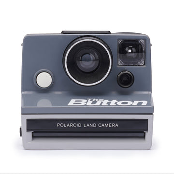The Button Polaroid Land Camera, Vintage Instant Camera, Classic Polaroid Land Model, 1960s Instant Film Camera, Collectible Photography Camera - Vintage Polaroid Instant Cameras