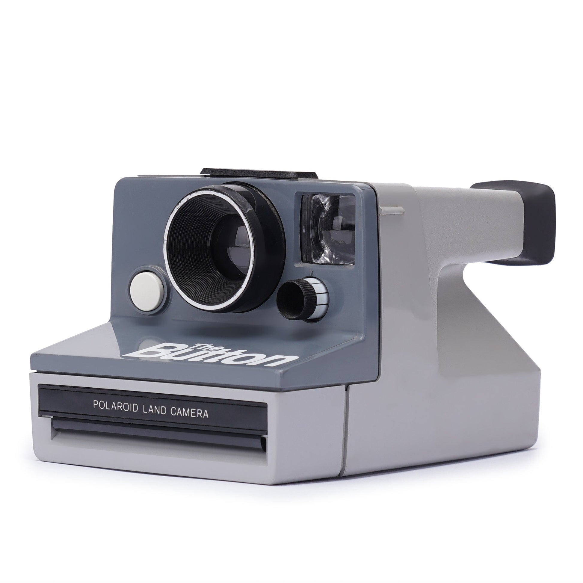 The Button Polaroid Land Camera, Vintage Instant Camera, Classic Polaroid Land Model, 1960s Instant Film Camera, Collectible Photography Camera - Vintage Polaroid Instant Cameras