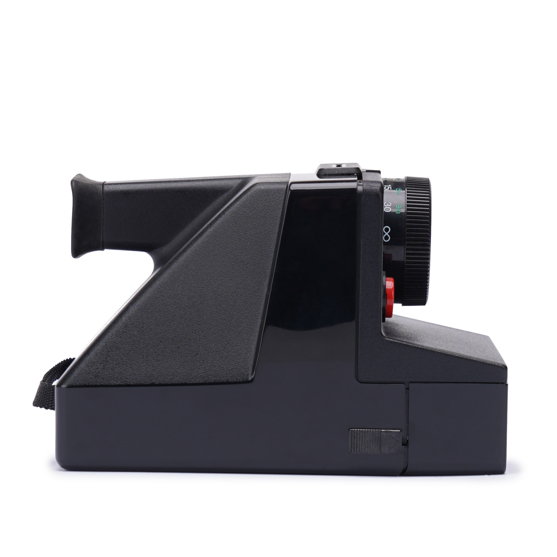 Vintage Polaroid Land Camera Pronto Black with Red Button – Instant Film Camera - Polaroid SX-70 - Polaroid film camera - Vintage Polaroid Instant Cameras