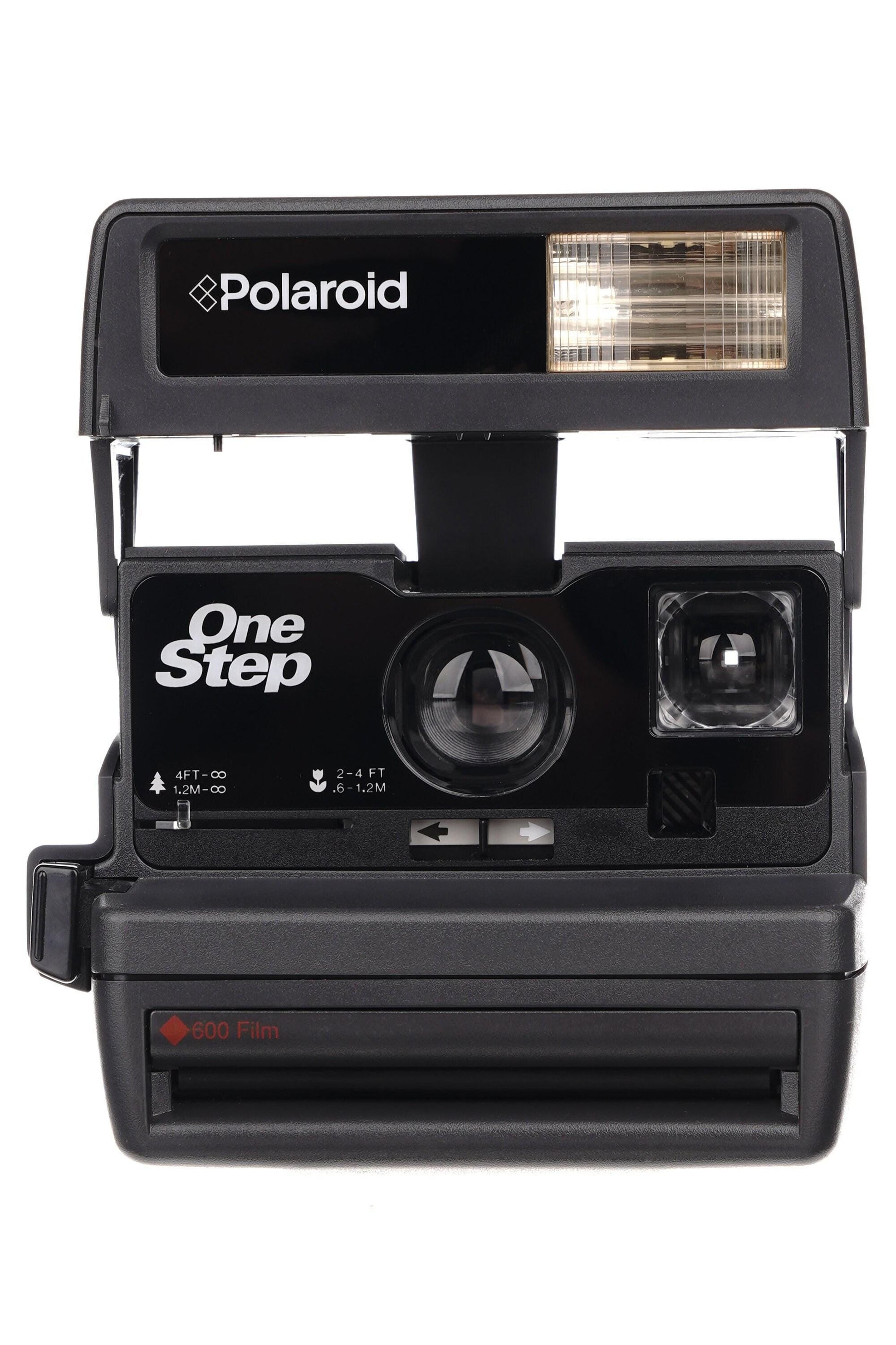 Polaroid one step original instant vintage camera - polaroid 600 type, retro photography, classic instant prints - Vintage Polaroid Instant Cameras