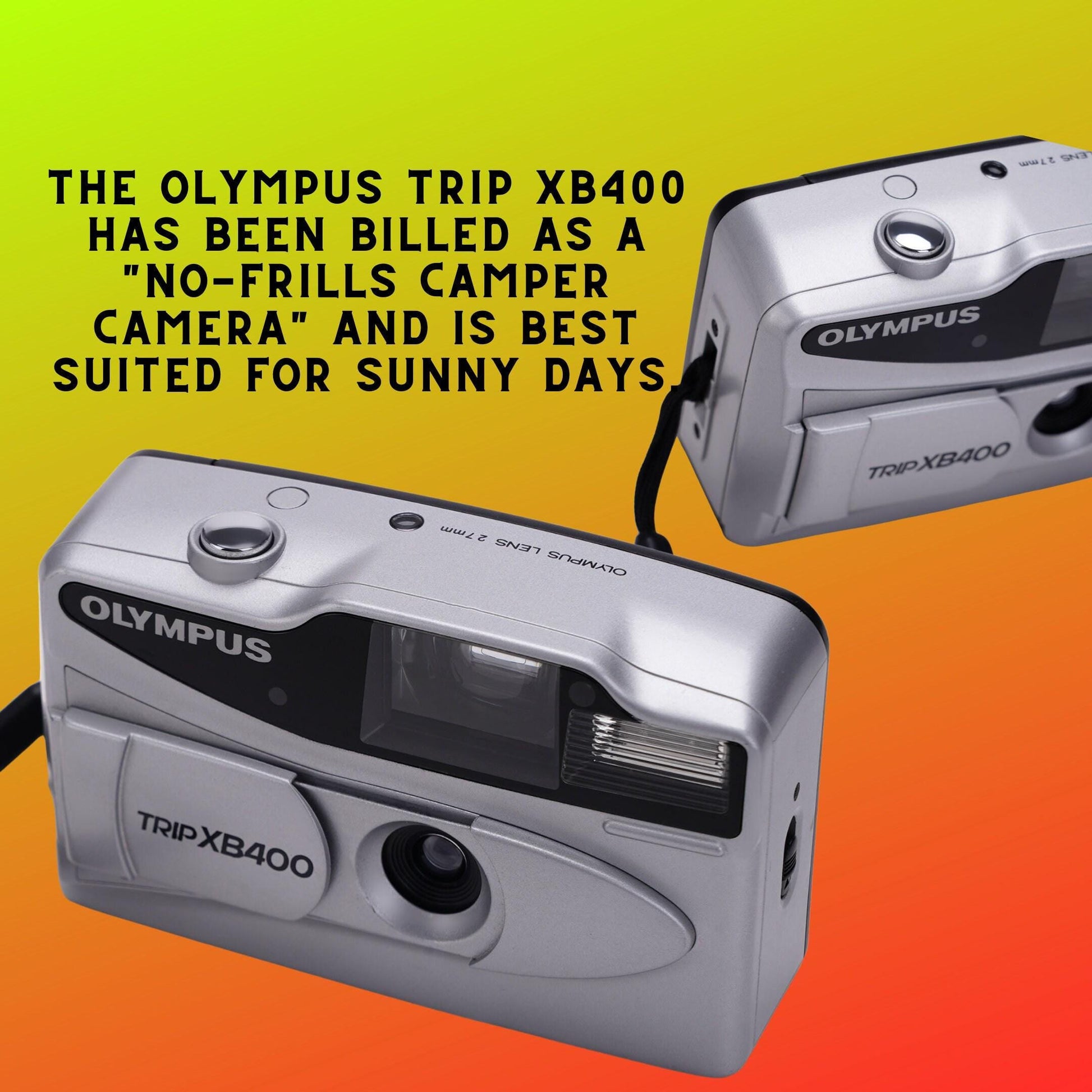 Olympus trip xb 400 | vintage 35mm film camera | point & shoot | perfect for beginners - Vintage Polaroid Instant Cameras