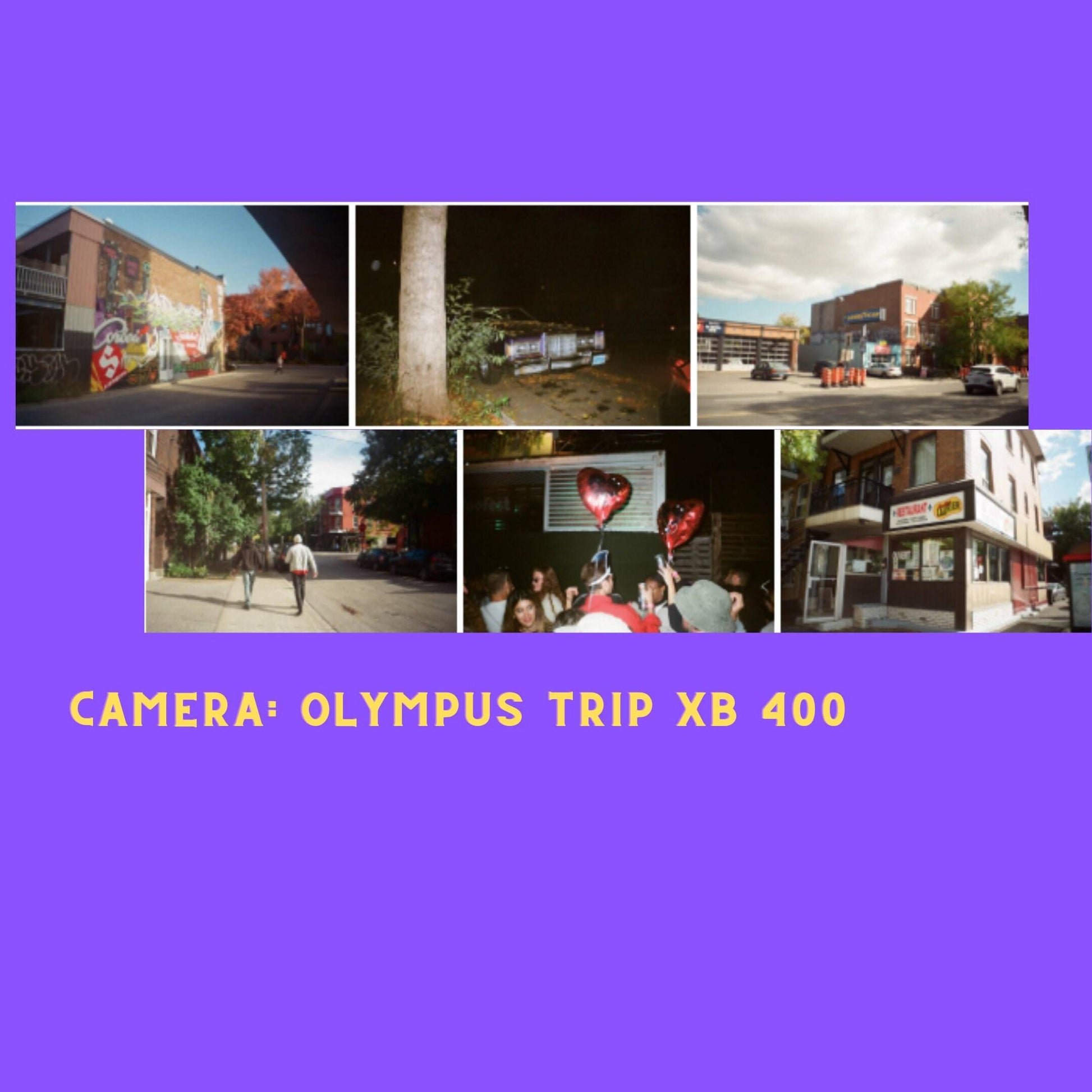 Olympus trip xb 400 | vintage 35mm film camera | point & shoot | perfect for beginners - Vintage Polaroid Instant Cameras