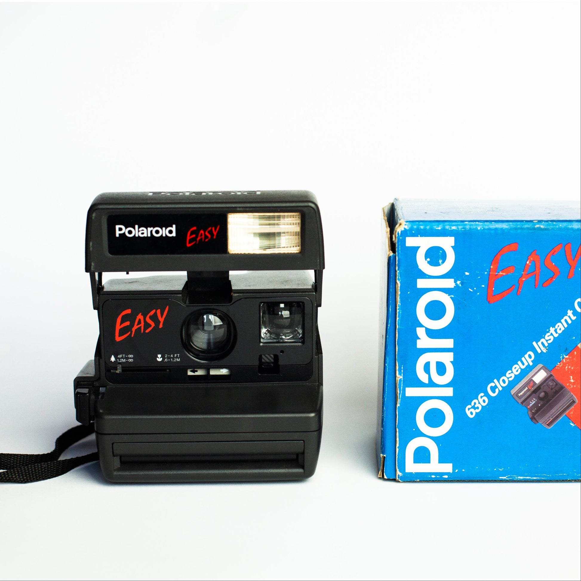 Instant film camera polaroid 600 easy edition | vintage original instant photos | refurbished & fully - Vintage Polaroid Instant Cameras