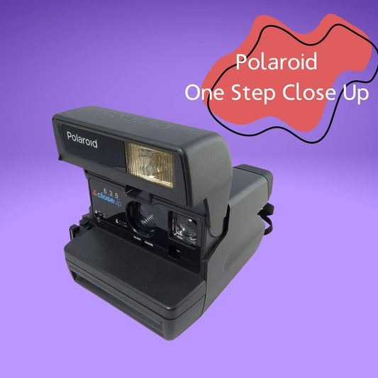 Polaroid one step close up 636 vintage instant camera - fully tested and perfectly working - Vintage Polaroid Instant Cameras