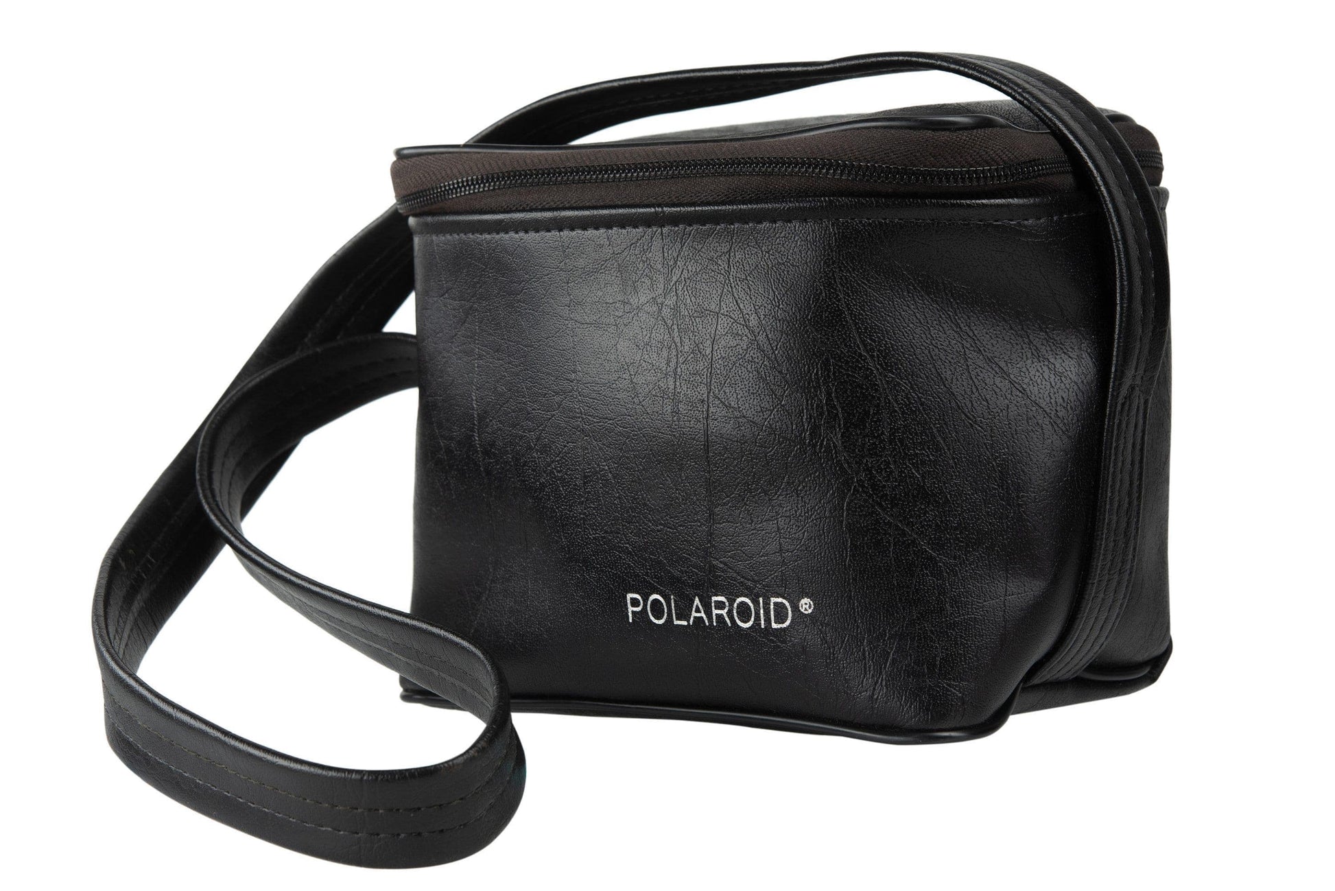 Black polaroid camera bag, original polaroid - the classic! - Vintage Polaroid Instant Cameras