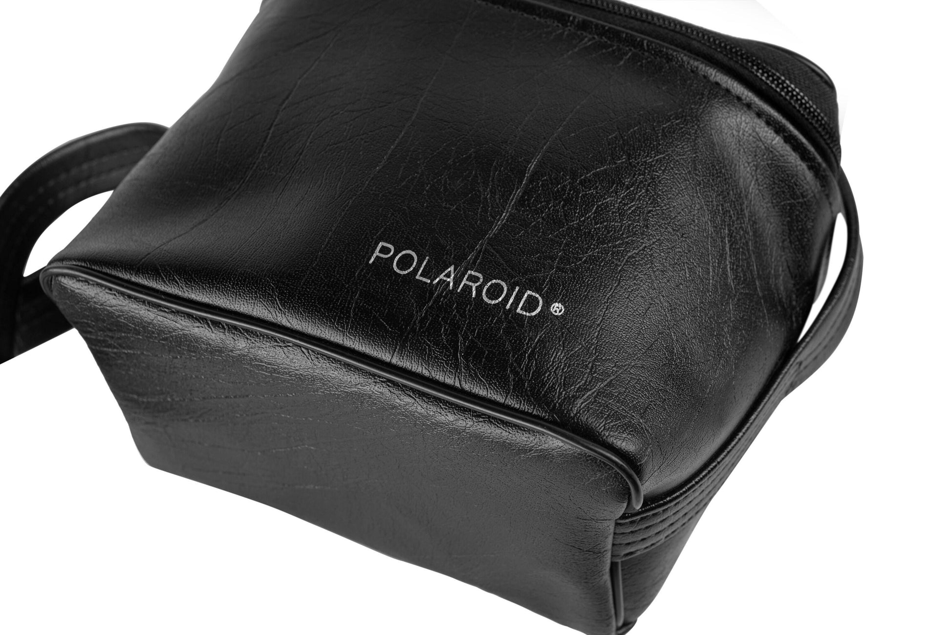 Black polaroid camera bag, original polaroid - the classic! - Vintage Polaroid Instant Cameras