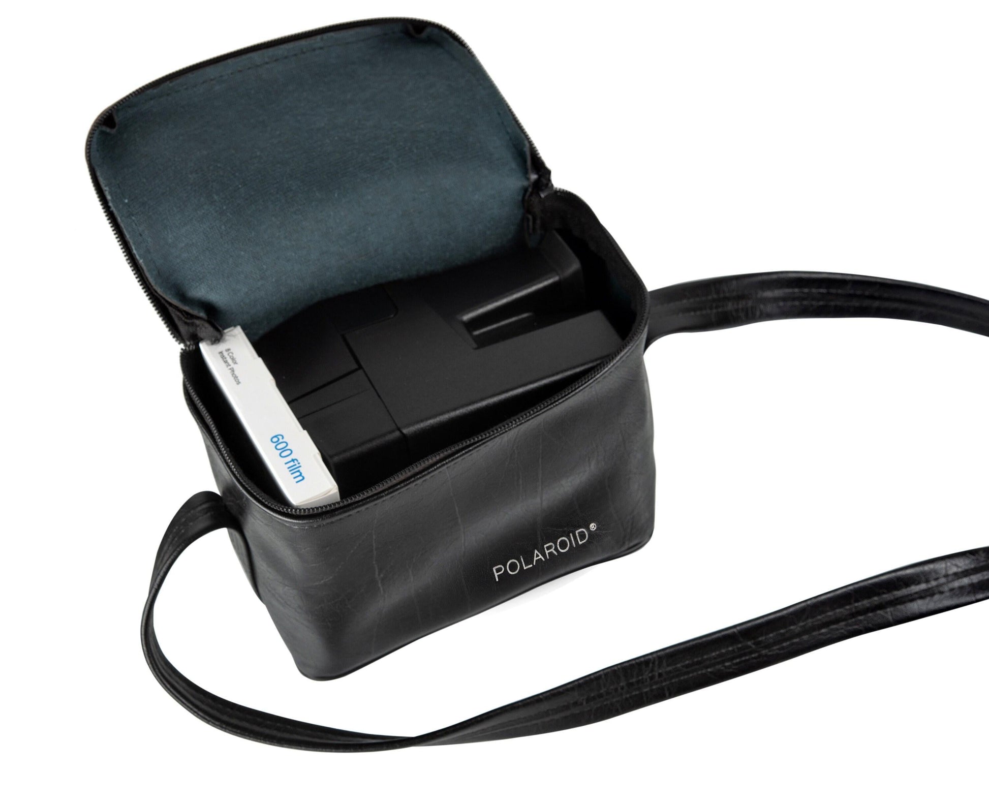 Black polaroid camera bag, original polaroid - the classic! - Vintage Polaroid Instant Cameras