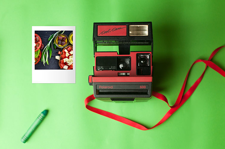Polaroid One-Step 600 – Cámara instantánea.