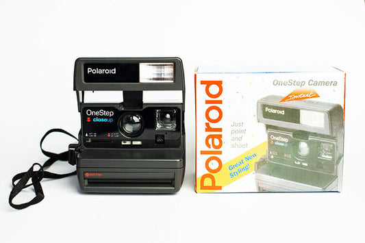 Instant Print Camera Classic Polaroid One Step Close Up 636 Instant Film Camera - Vintage Polaroid Instant Cameras