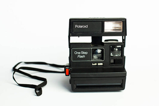 Square Polaroid Instant Camera One Step 600 Flash Instant Print Camera 80s 90s