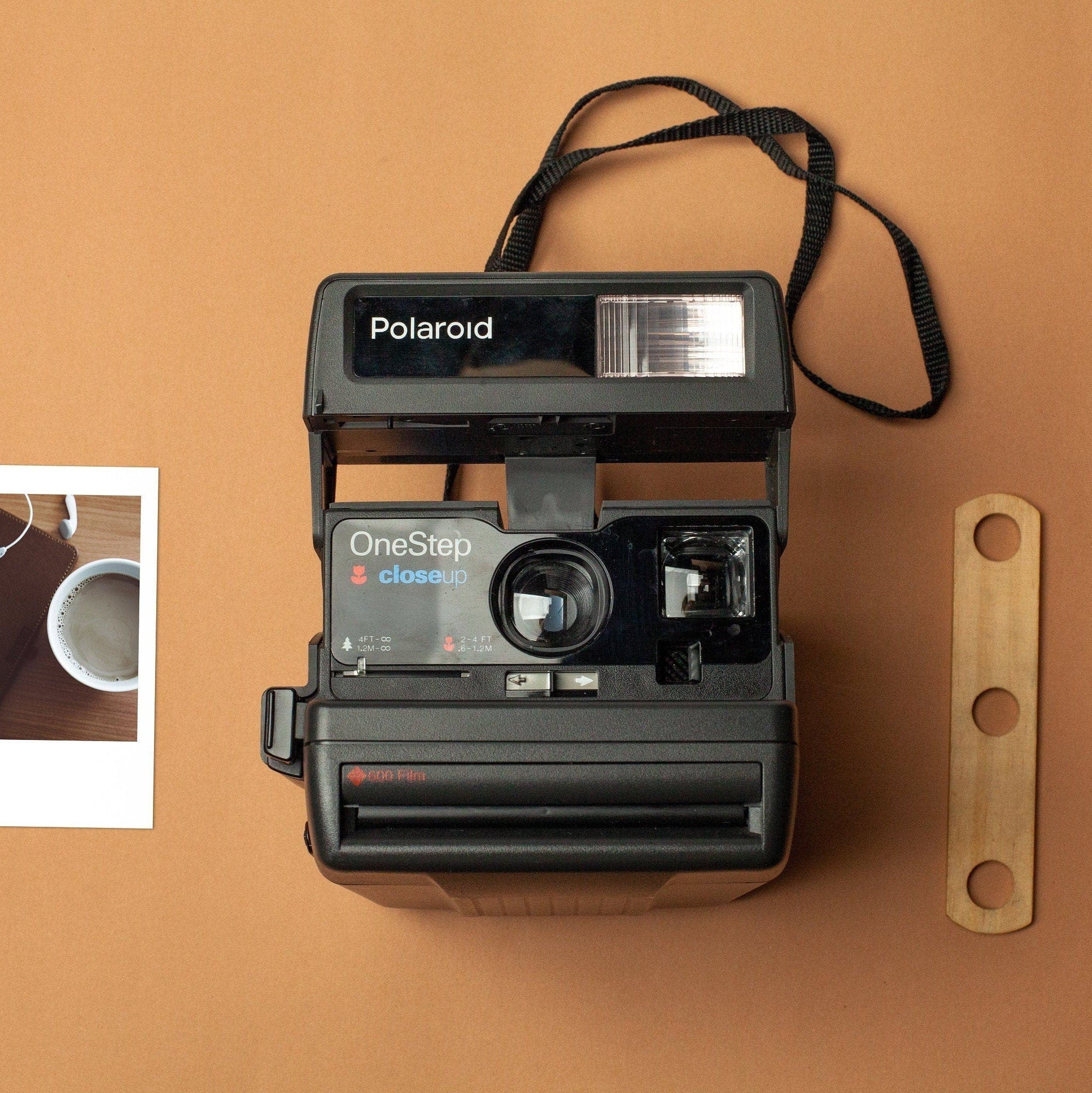 Vintage Original Polaroid Onestep 600 Instant Film Camera and One