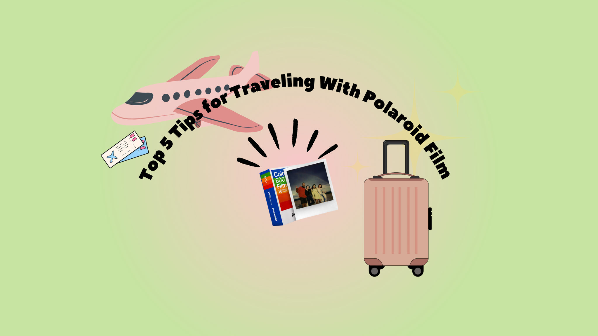 Top 5 Tips for Traveling With Polaroid Film