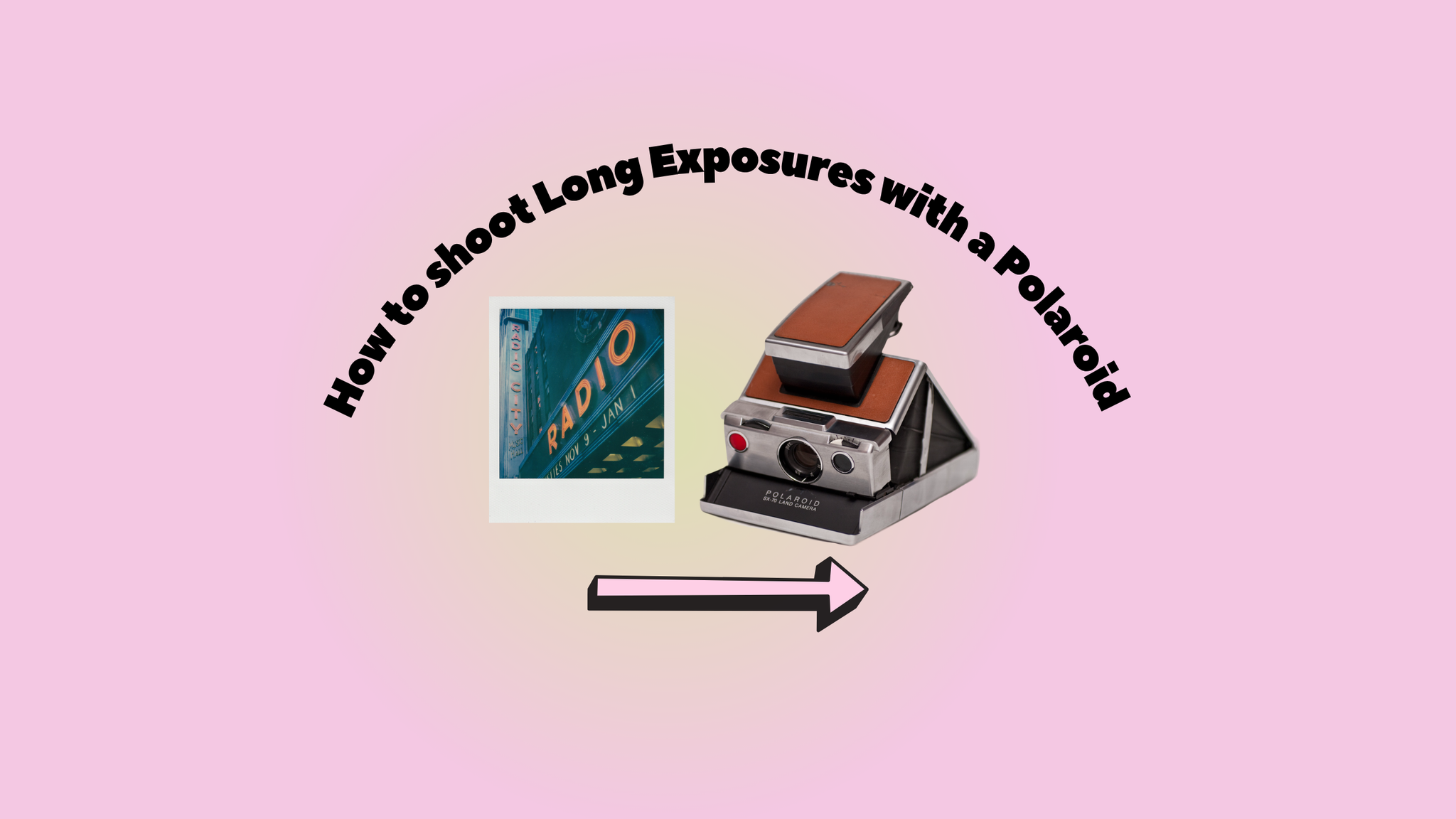 Unleash Your Creativity with Long Exposure Photography Using a Polaroid SX-70 Camera