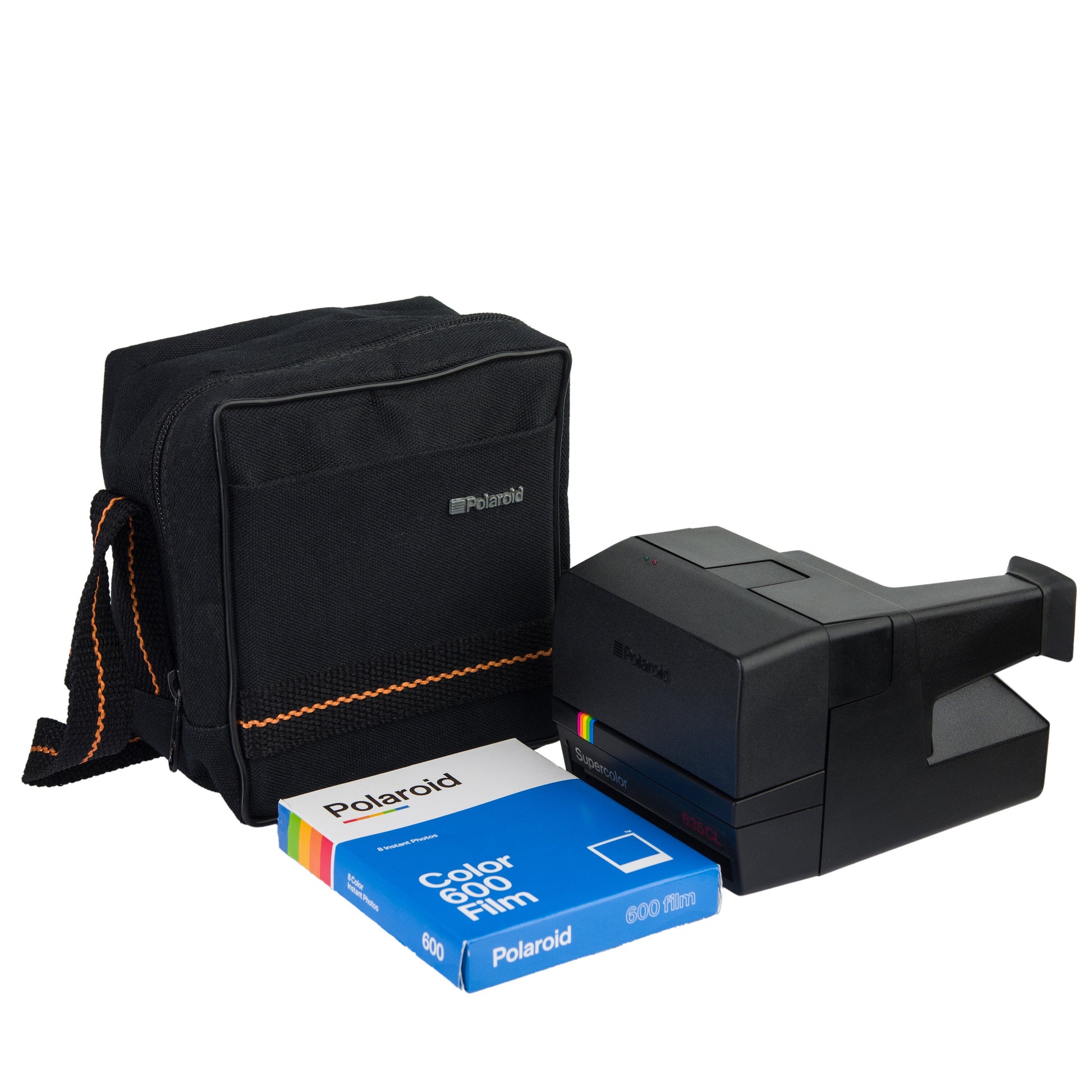 Black Polaroid Camera Bag,Polaroid 600, Original POLAROID, Birthday Gift, Photographer Gift, Vintage Bag, Fabric Bag - Vintage Polaroid Instant Cameras