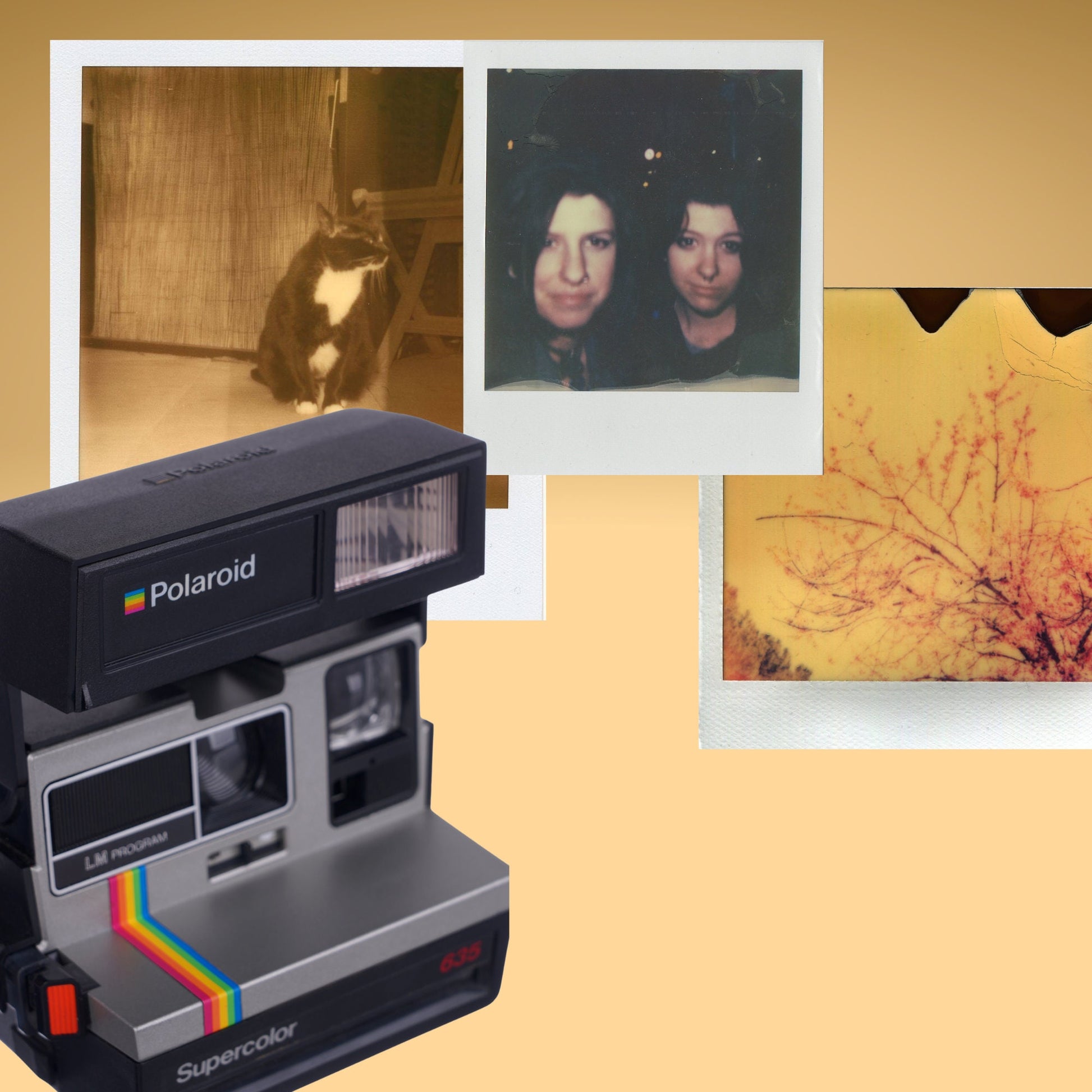 Say Cheese! Capture Memories in Style with the Polaroid Supercolor 635CL Instant Camera - Perfectly Vintage and Ready to Snap! - Vintage Polaroid Instant Cameras