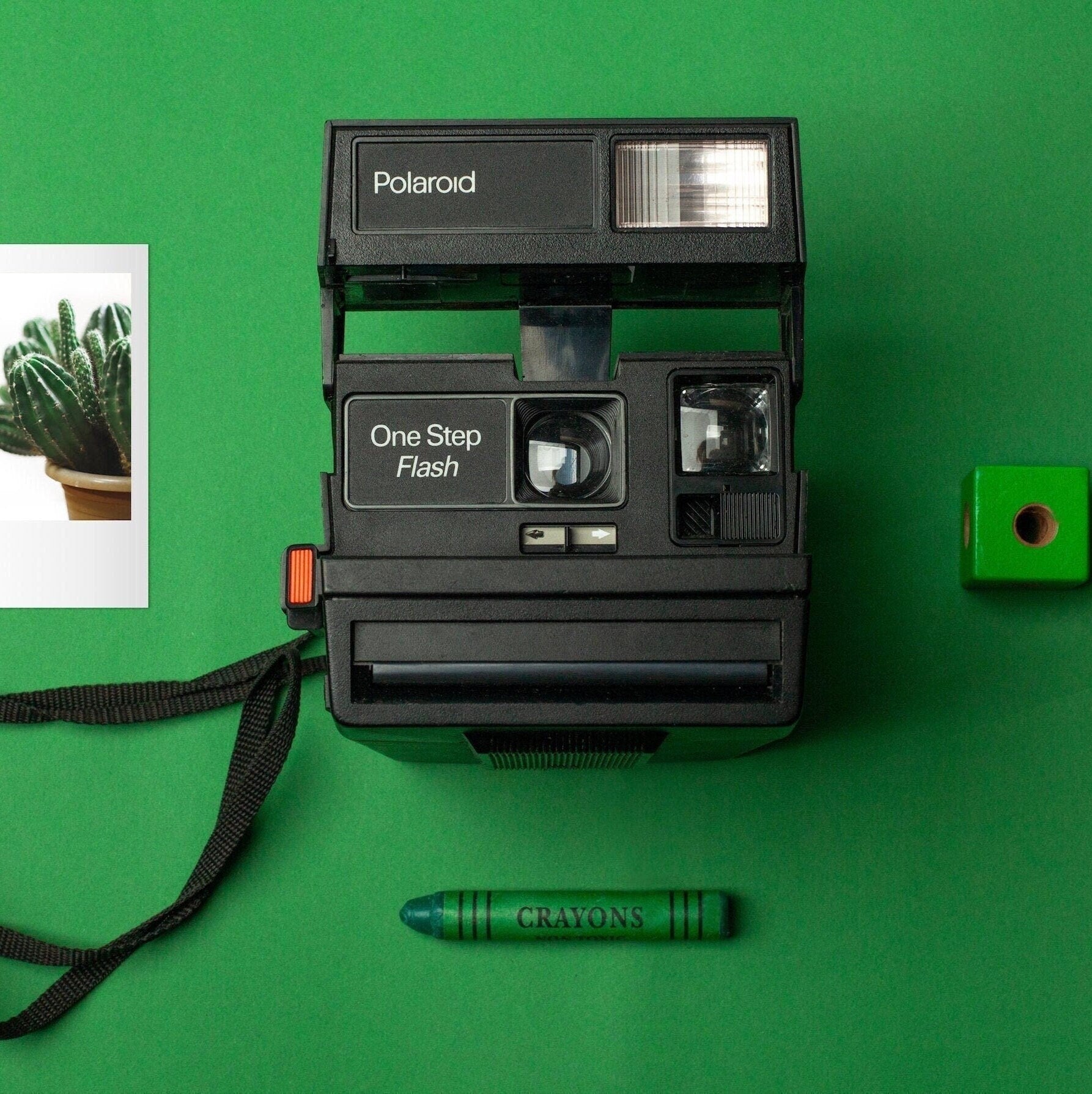 Polaroid One Step Flash Vintage Instant Camera - Vintage Polaroid Instant Cameras