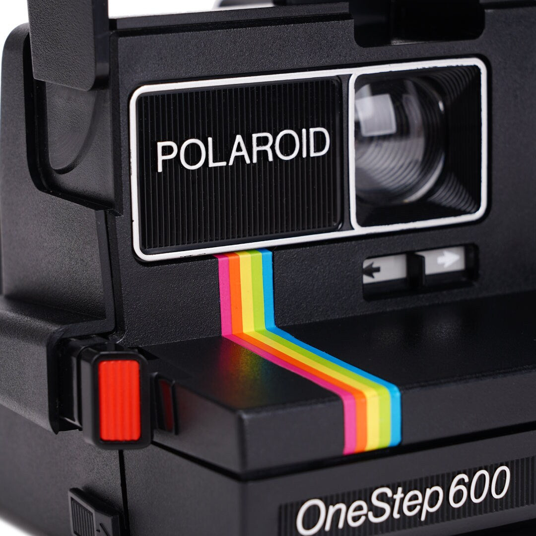 Vintage Polaroid OneStep 600 Instant Film Camera Rainbow - Vintage Polaroid Instant Cameras