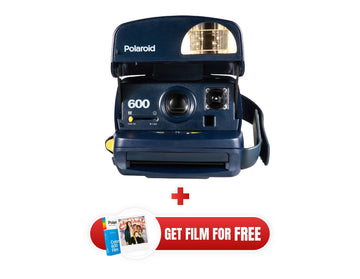Capture Nostalgic Memories with our Refurbished 80s Style Polaroid 600 Camera - Perfect for Instant Photography Enthusiasts! - Vintage Polaroid Instant Cameras