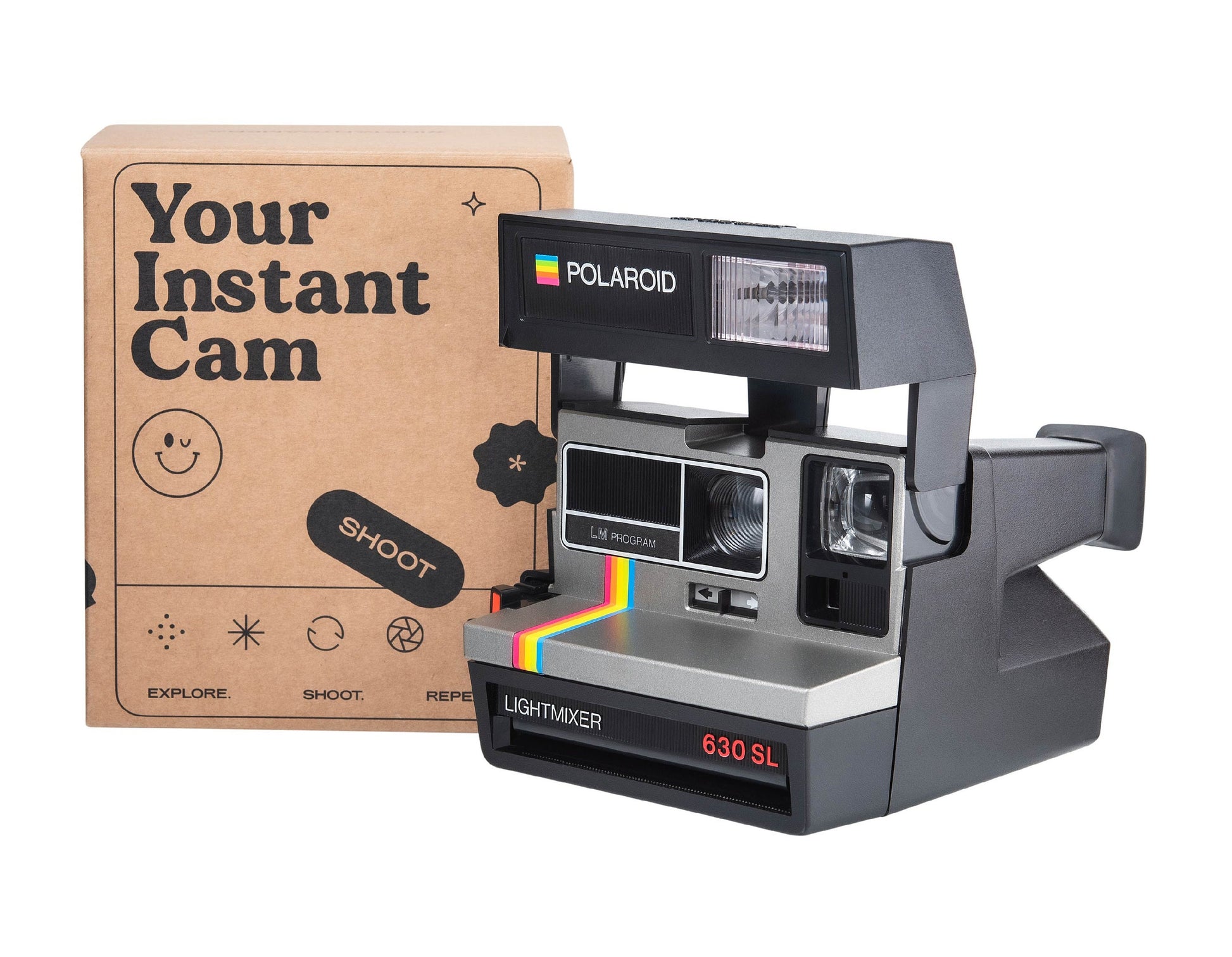 Polaroid 600, Polaroid 630 SL Lightmixer, Polaroid Supercolor, Polaroid camera, Vintage Polaroid, Instant camera - Vintage Polaroid Instant Cameras