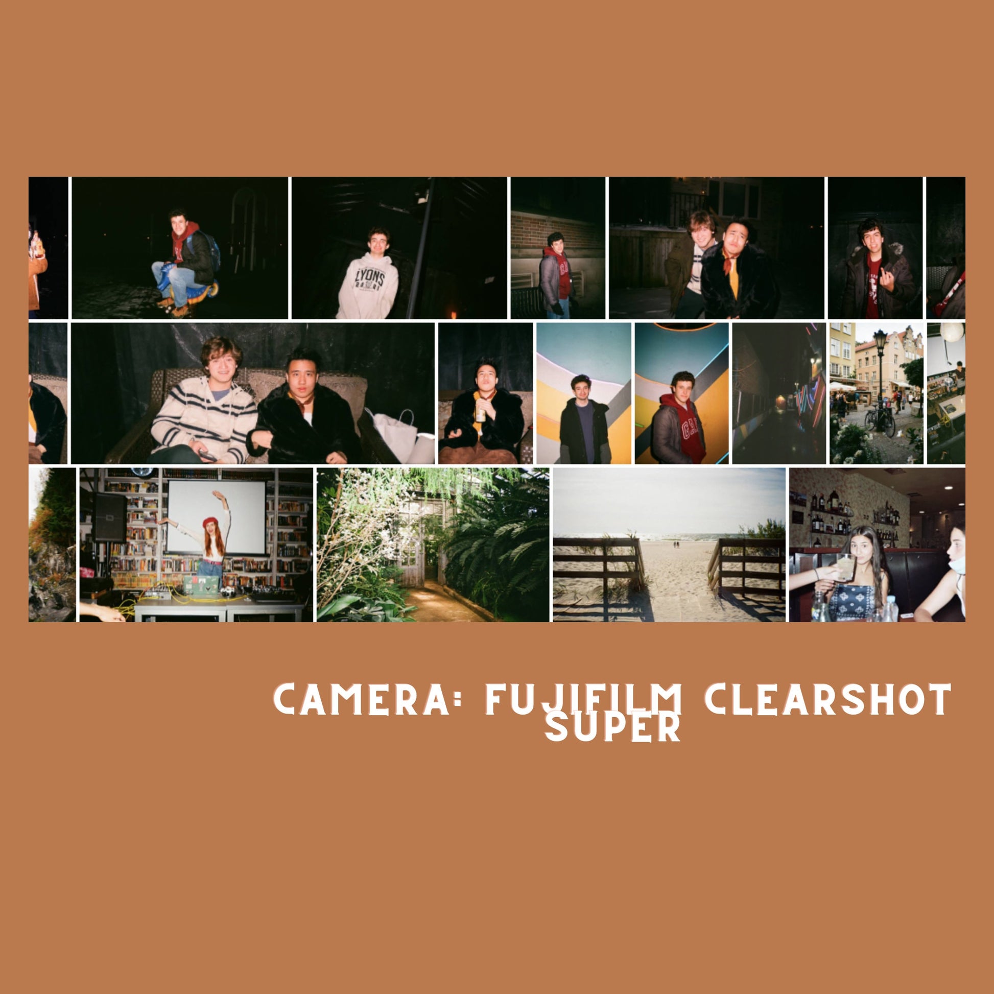 NEW ARRIVAL!! Fujifilm Clearshot Super, Working Film Camera, Vintage Camera - Vintage Polaroid Instant Cameras