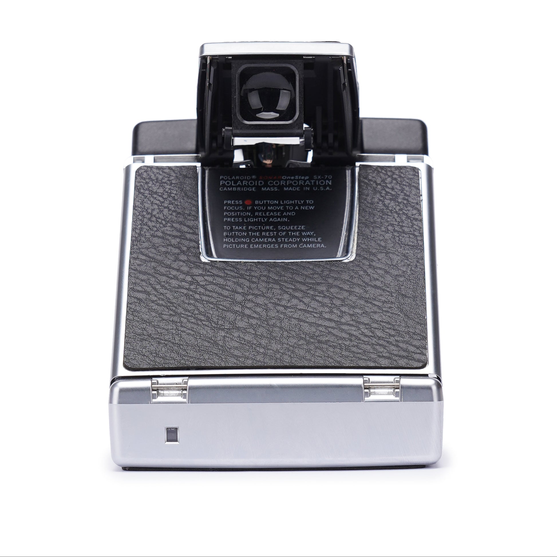 Vintage SX-70 Polaroid Camera One Step Silver - Vintage Polaroid Instant Cameras