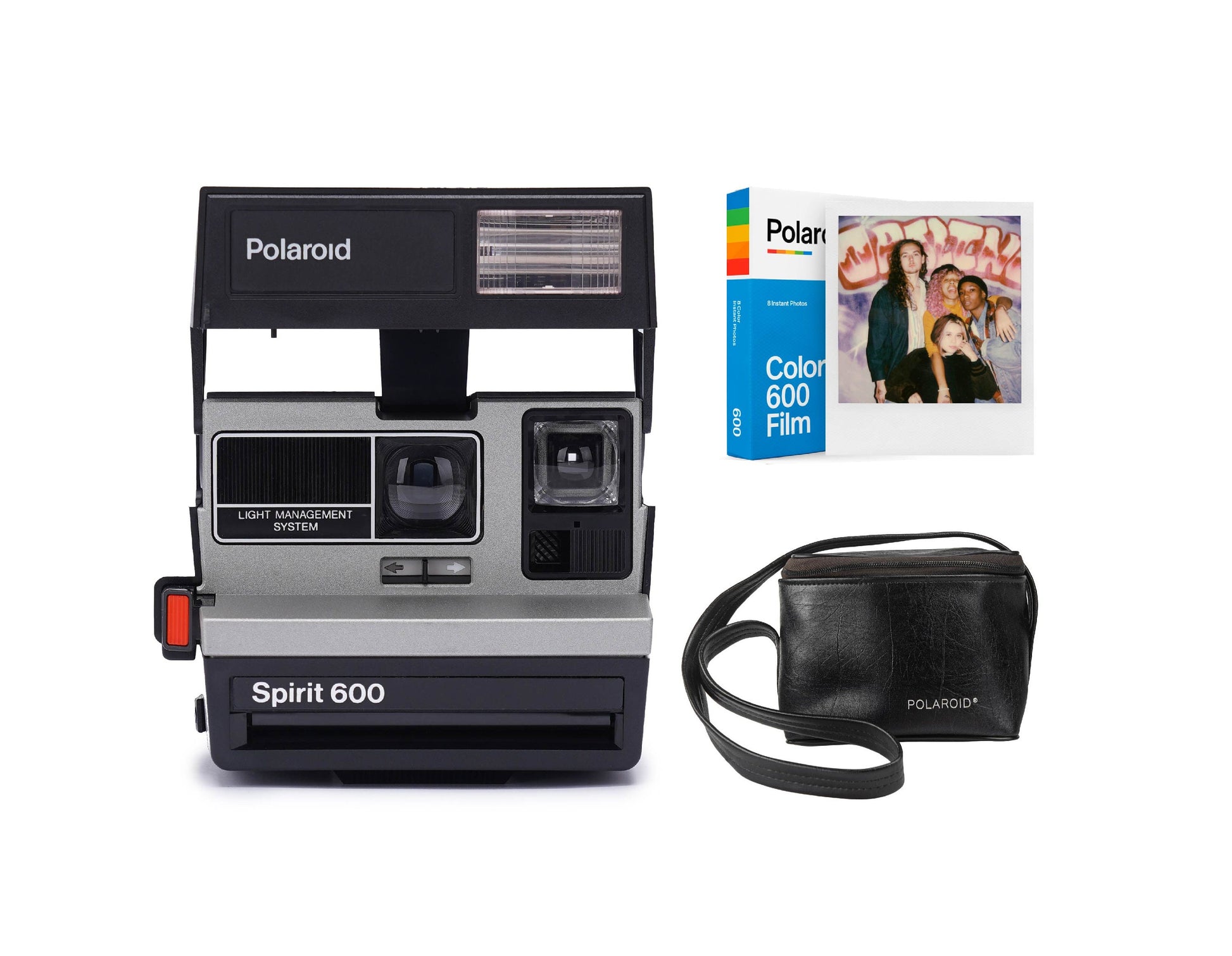 Polaroid Spirit 600 Grey Silver, Film 600, Vintage camera, Instant camera, Polaroid camera, Vintage Polaroid, Birthday Gift, Photograph gift - Vintage Polaroid Instant Cameras