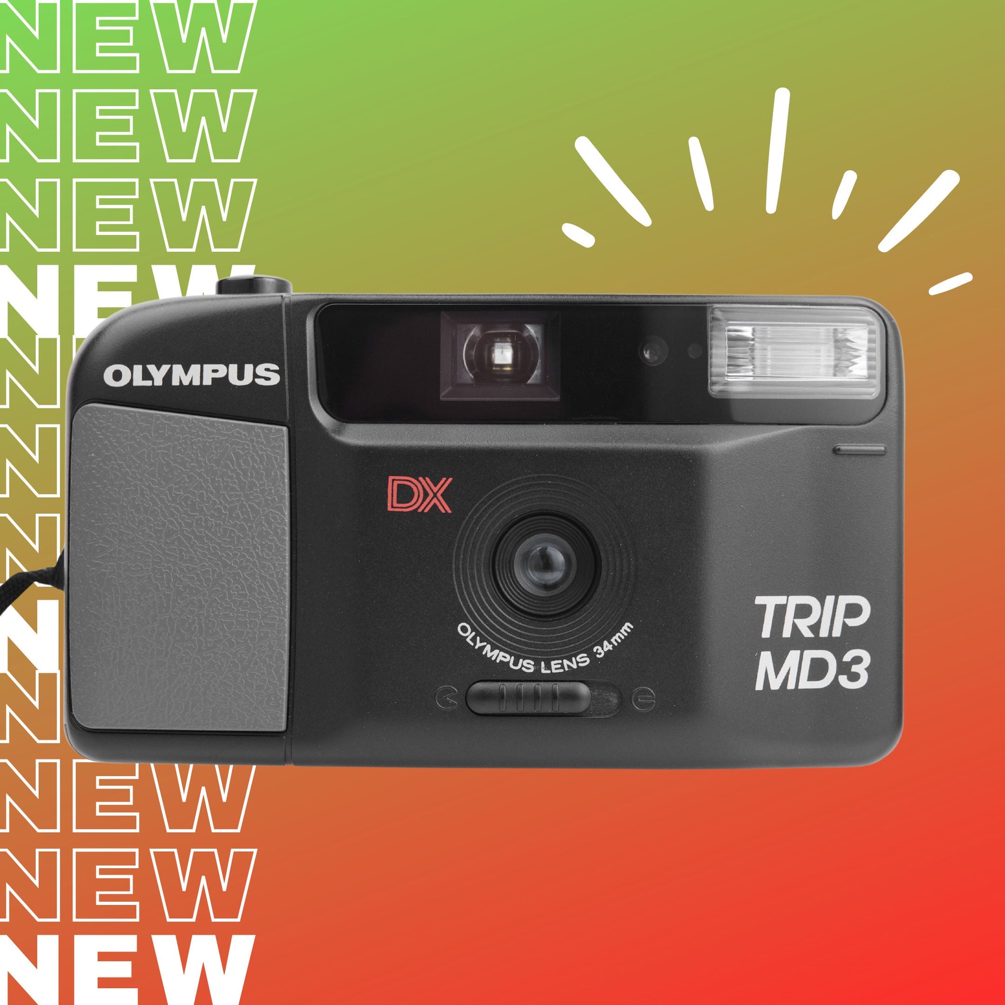 Working Film Camera, Olympus DX TRIP MD3 camera, Olympus Film Camera
