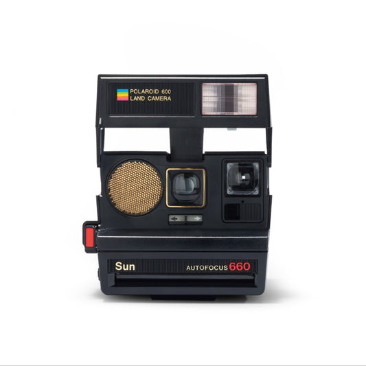 GIFT SET! Polaroid Sun Autofocus 660 Instant Camera + Film Triple Pack