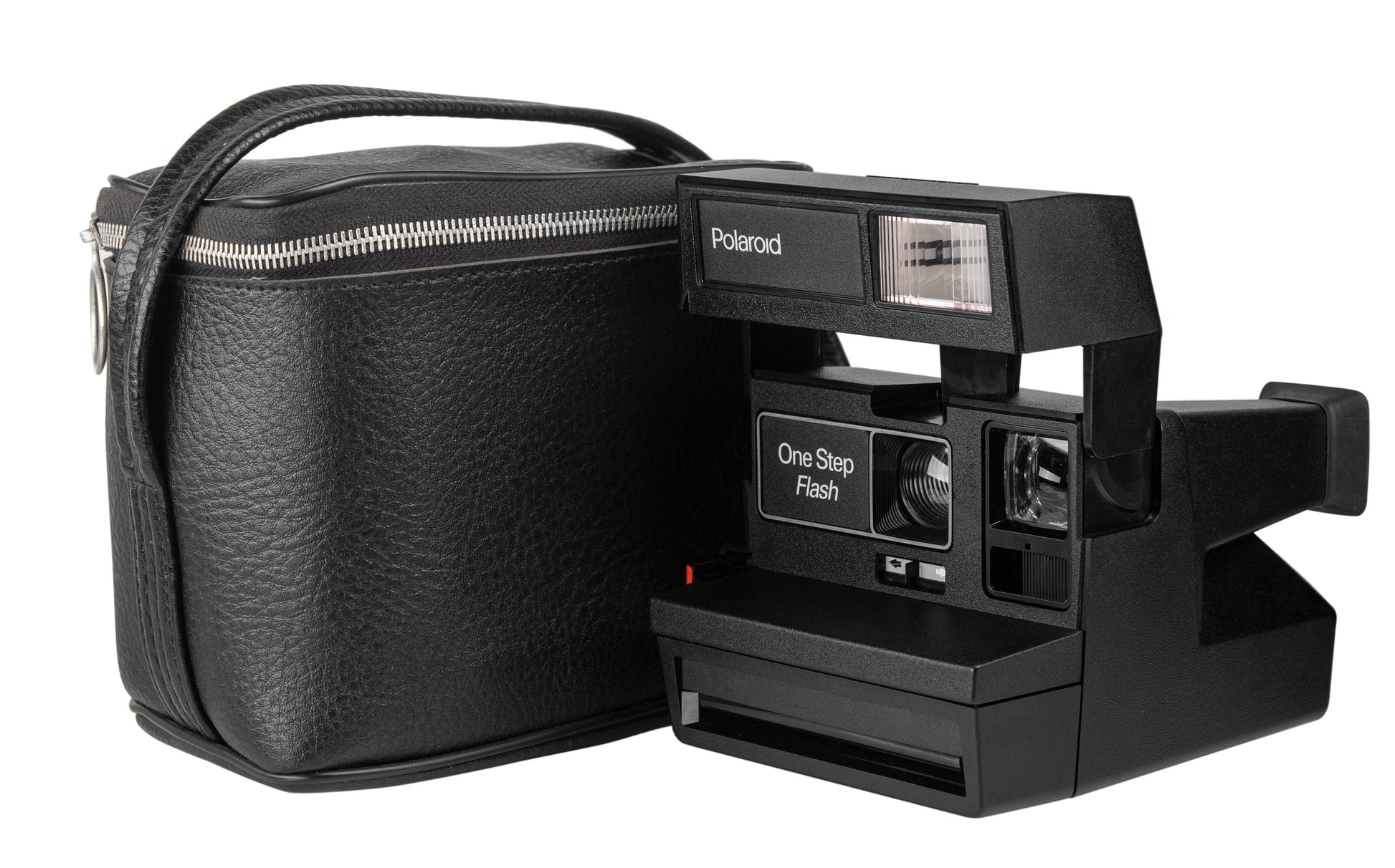 Black Polaroid Camera Bag, Original POLAROID - BAG NR 322 - Vintage Polaroid Instant Cameras