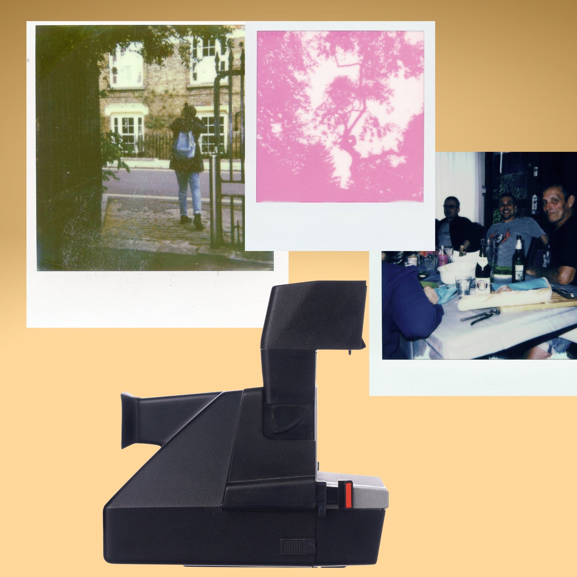 Perfectly Working Polaroid Camera, Polaroid 630 SL Lightmixer, Vintage Instant Camera - Vintage Polaroid Instant Cameras