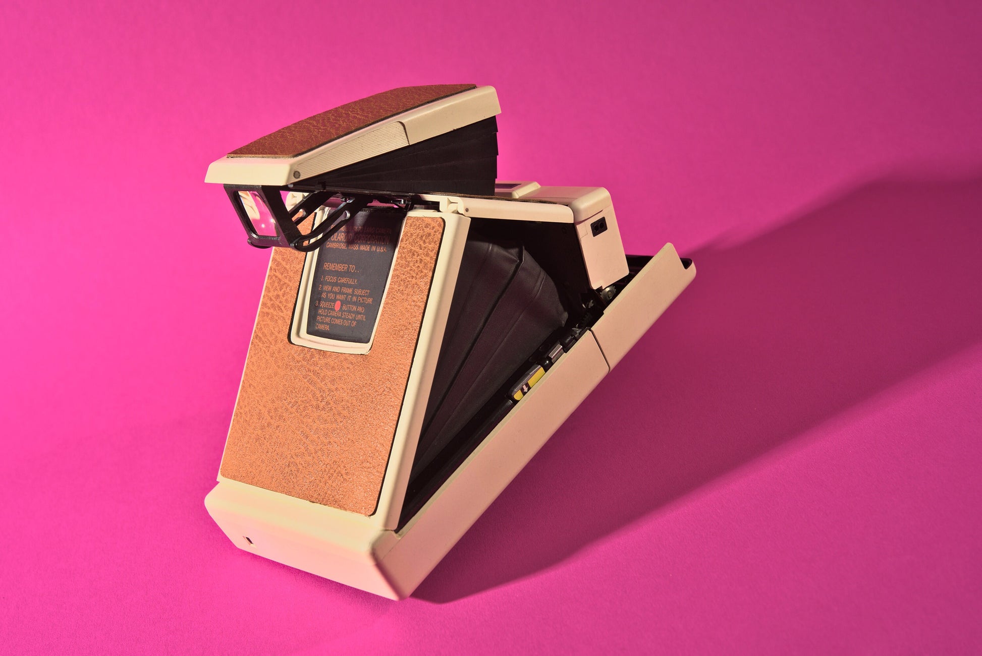 Polaroid SX-70 Model 2, Brown Polaroid Camera, Vintage Instant Camera - Vintage Polaroid Instant Cameras