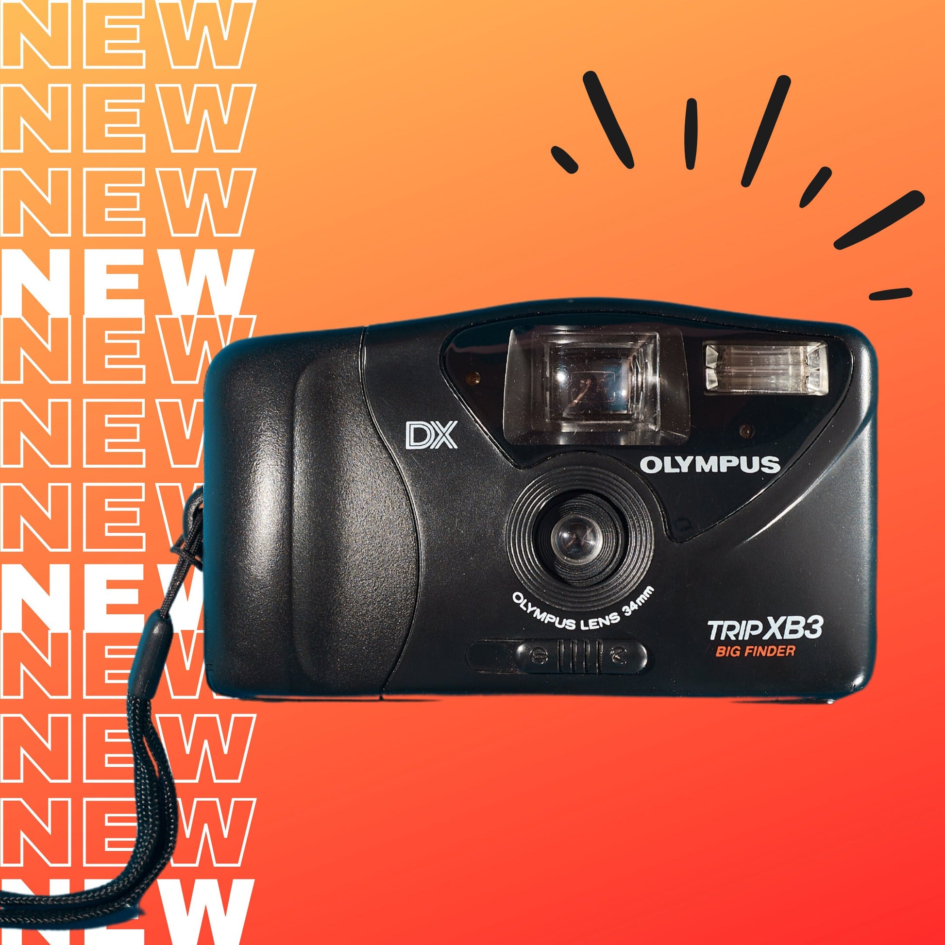 NEW ARRIVAL!! Olympus Trip XB3, Working Film Camera, Vintage Camera - Vintage Polaroid Instant Cameras