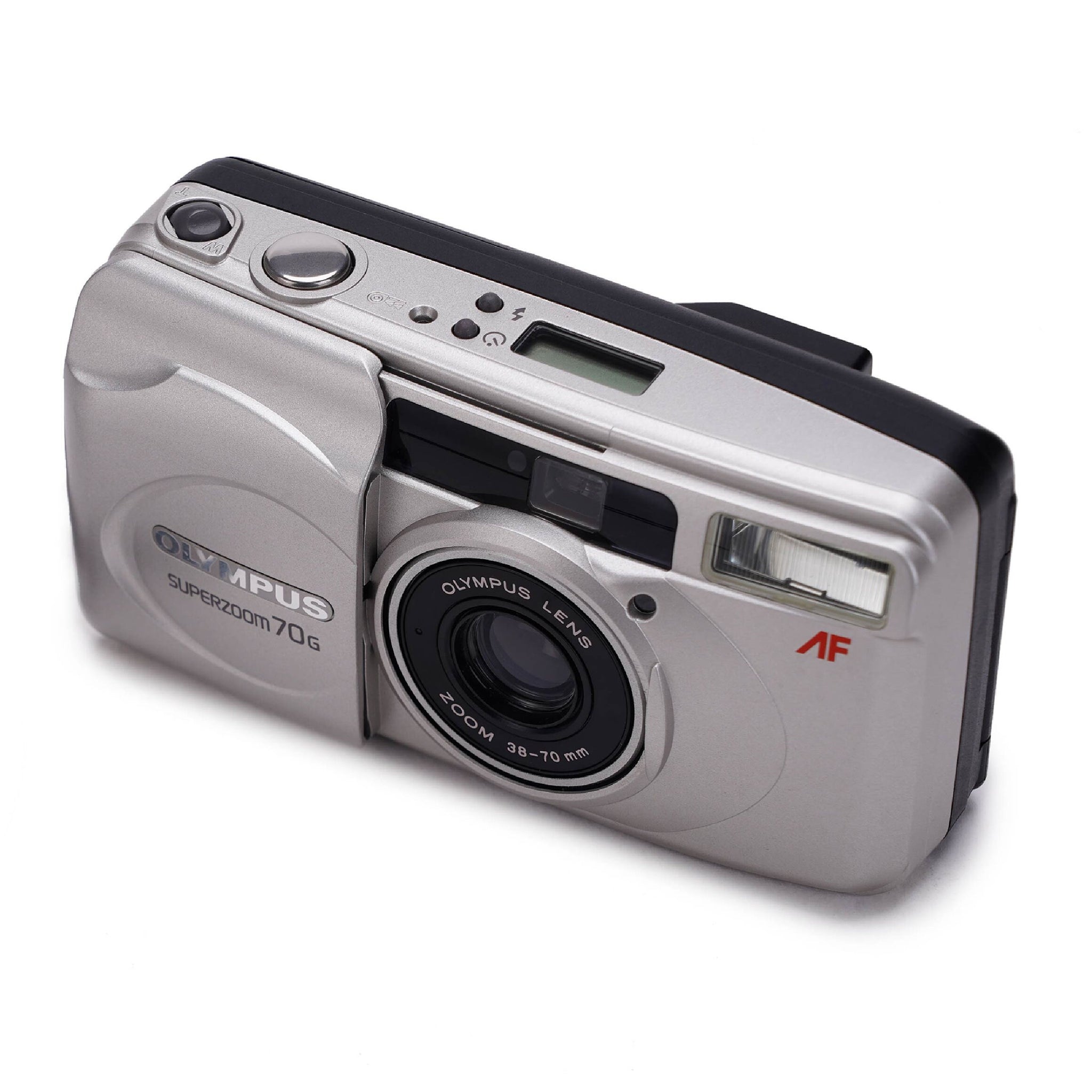 Olympus Superzoom 70 35mm Compact Camera with printed manual  Vintage Camera - Vintage Polaroid Instant Cameras