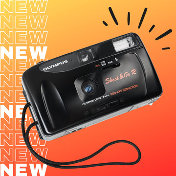 NEW!! Olympus  Vintage Camera, Point and Shot Camera, Olympus Shoot and Go - Vintage Polaroid Instant Cameras