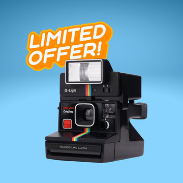 Polaroid Camera Time Zero One Step, Perfectly Wroking Instant Camera, Vintage Camera