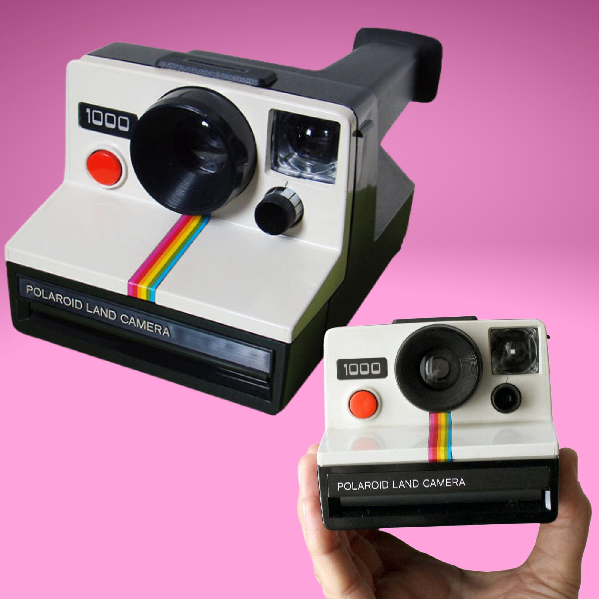 Ancien Polaroid 1000 - Appareil Photo Instantané - Non Testé - Vintage