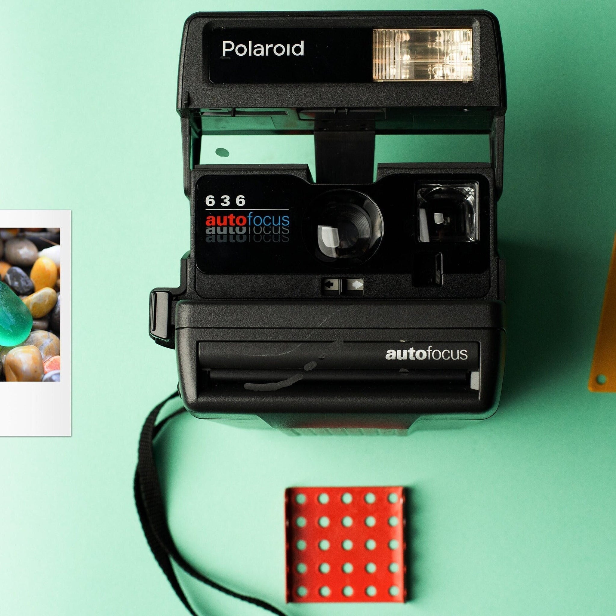 Polaroid 636 Autofocus Instant Film Camera - Vintage Photography