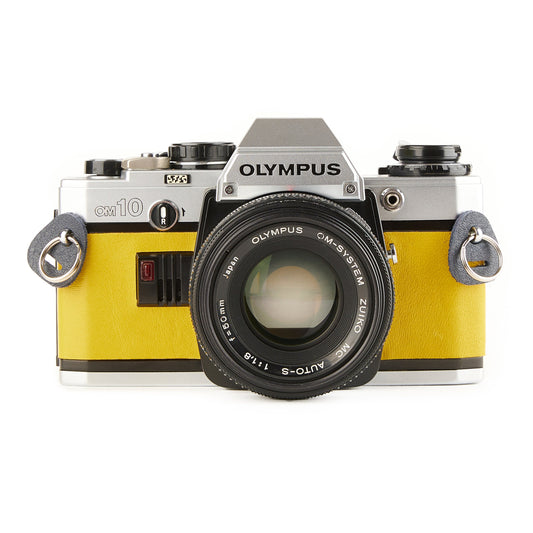 Vintage Olympus OM10 with 50mm 1.8 Lens - Classic SLR Camera