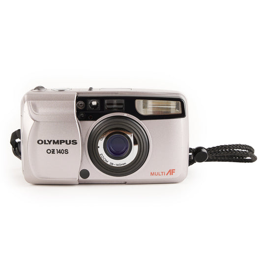 Vintage Olympus OZ140s Point and Shoot 35mm Film Camera - Retro Photography, Fully Functional, Analog Film Camera Collectible