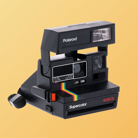 Custom Polaroid 635 CL, Polaroid rainbow, Polaroid 600 type, Vintage camera, Photographer gift, Instant camera